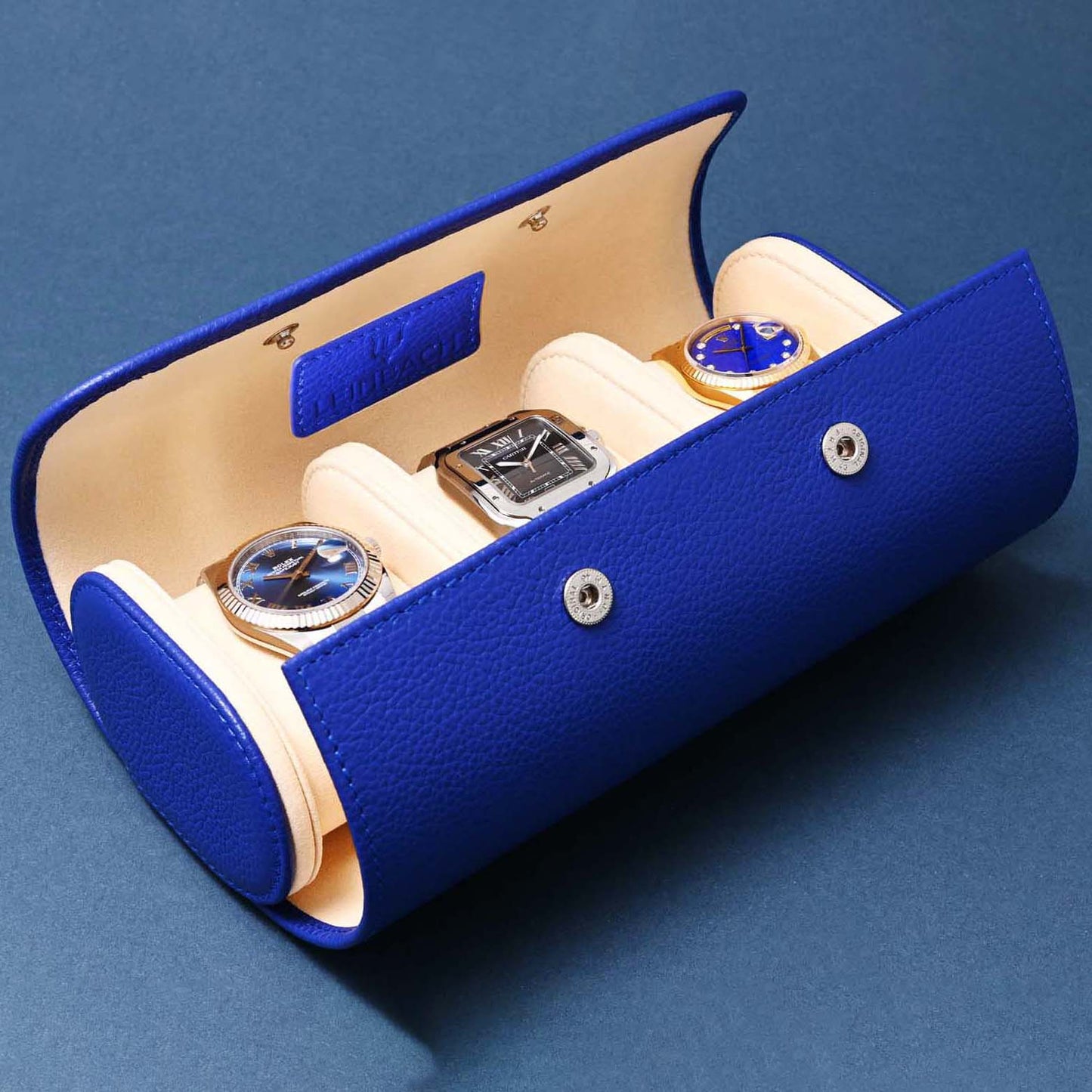 Watch roll "Navy" for 3 watches