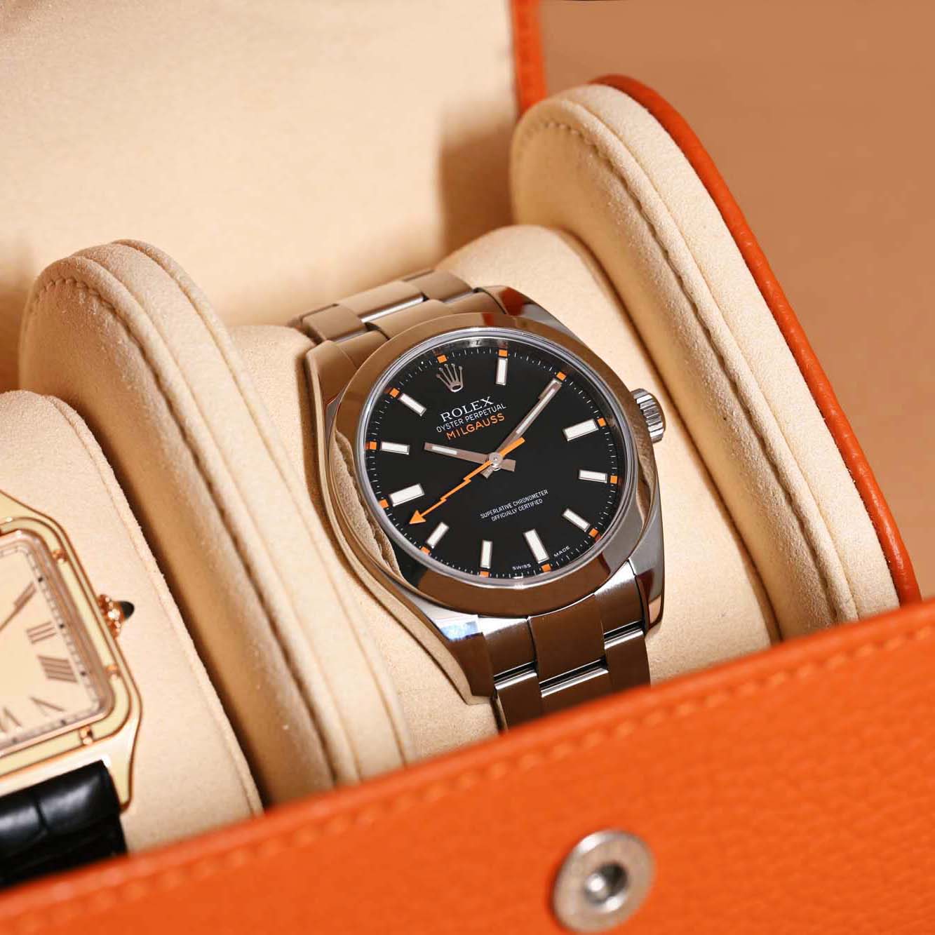 Watch roll "Tropical" for 3 watches