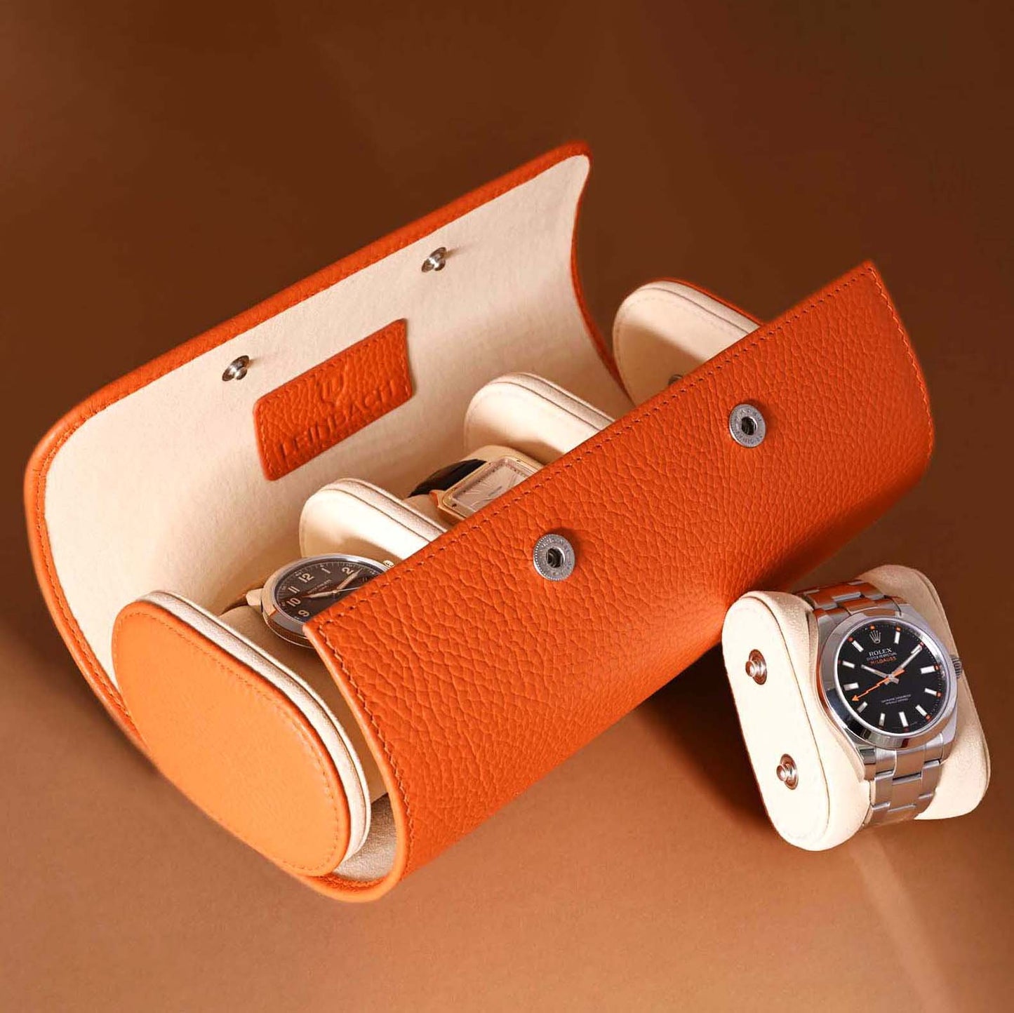 Watch roll "Tropical" for 3 watches